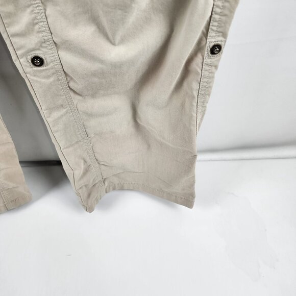 KUHL Pants Womens 14 Reg Beige Splash Roll Up Cargo Pants (36x31) 6065 - Picture 7 of 12